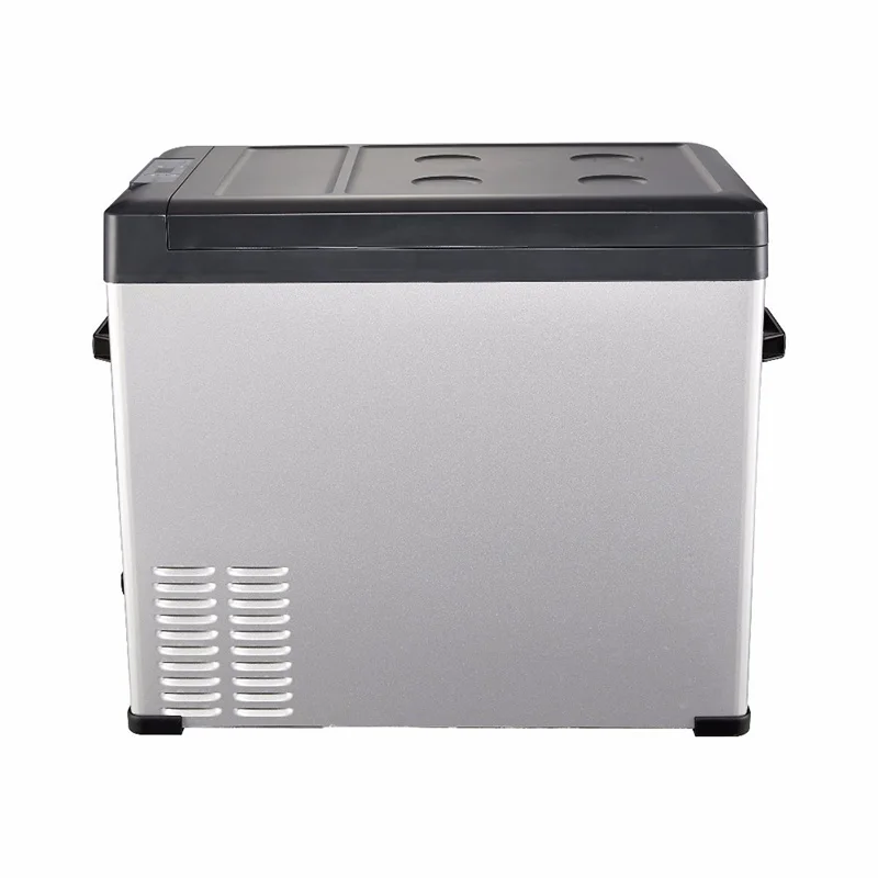 

2022 New Arrival T50 12v Small Dc Compressor Car Cooler Refrigerator Fridge Mini Portable Armrest Camping Freezer Car Fridge