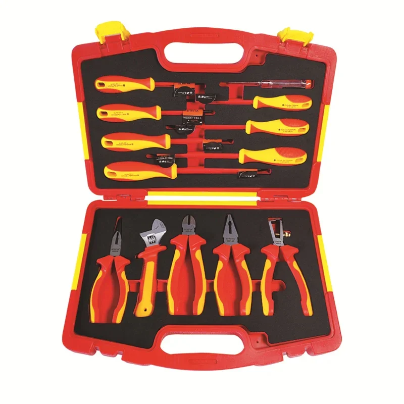 S677-13 SFREYA VDE 1000 В изолированный изоляционный чехол для инструментов двойной цвет 13