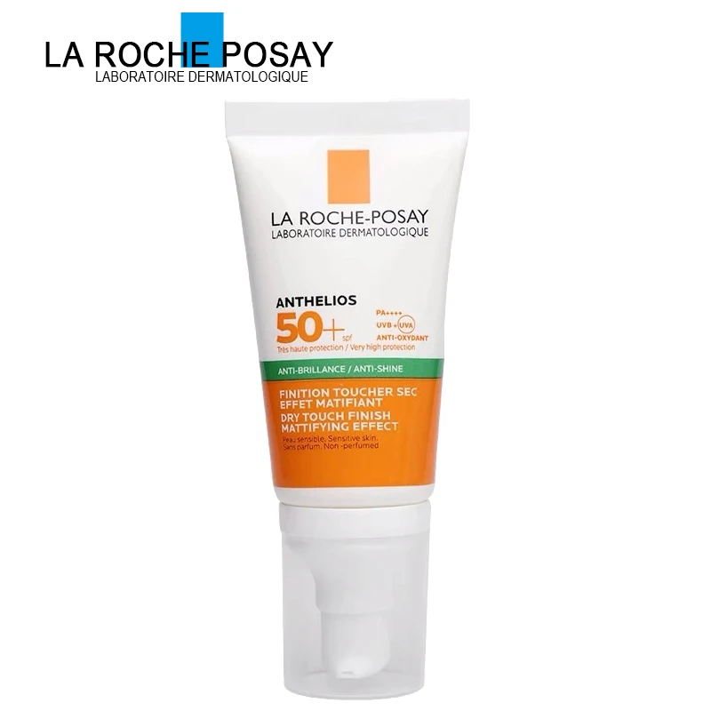 

La Roche-Posay Anthelios Dry Touch Gel-Cream SPF50+ 50ml Broad Spectrum Anti-Shine Face Sunscreen For Oily Skin Anti-Brillance