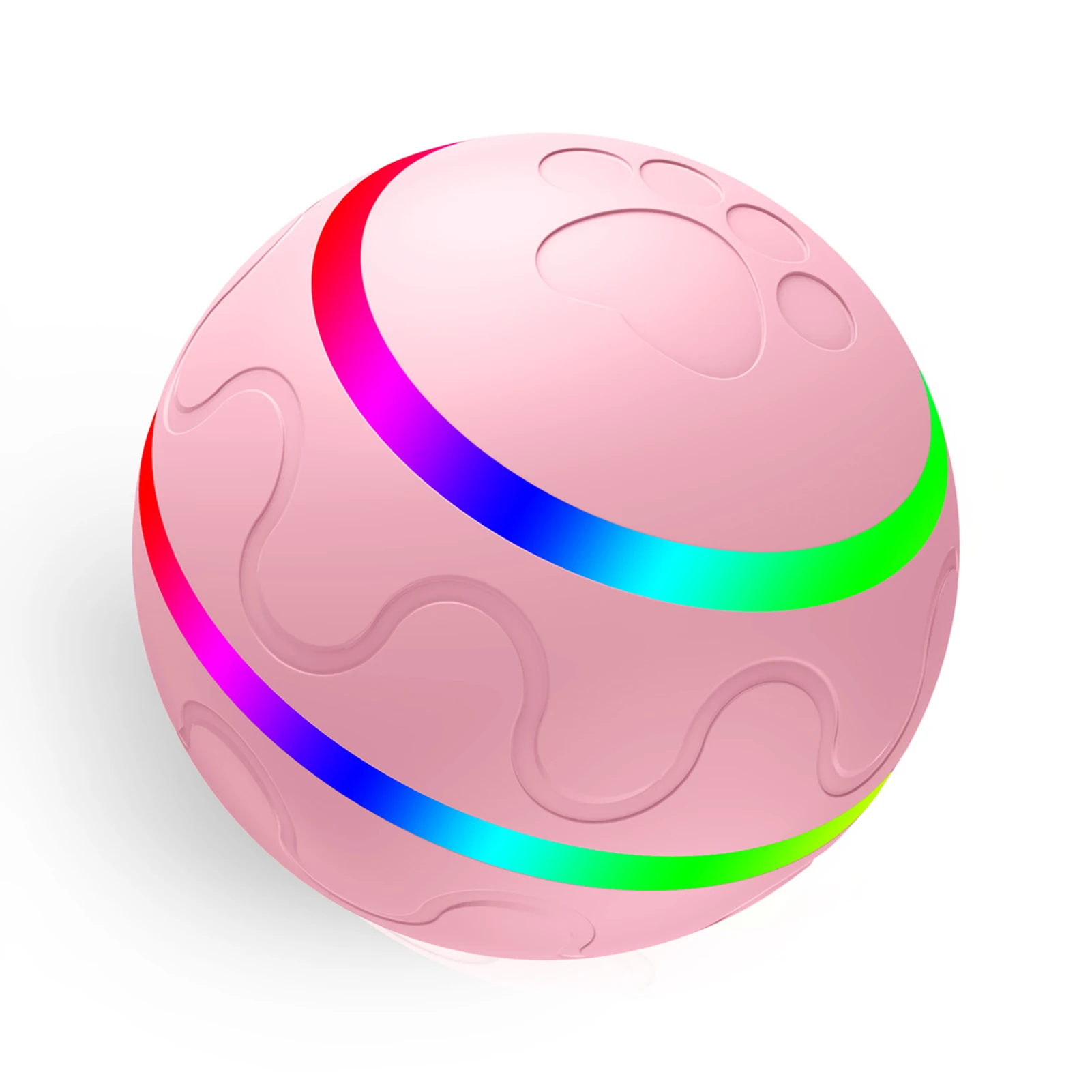 

Dogs Smart Ball with Light Safe TPU Material Washable Ball keep Dogs and Cats Happy
