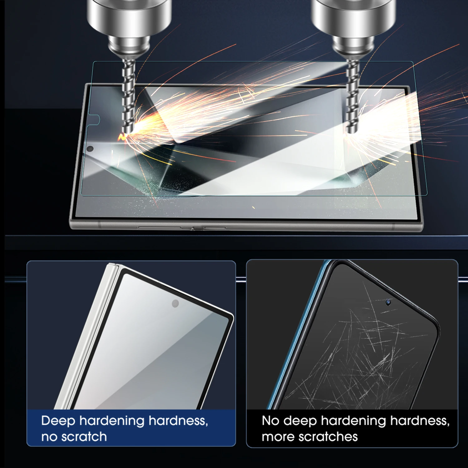 1-3 шт. закаленное стекло для Samsung Galaxy S25 Ultra полное покрытие защитные пленки экрана