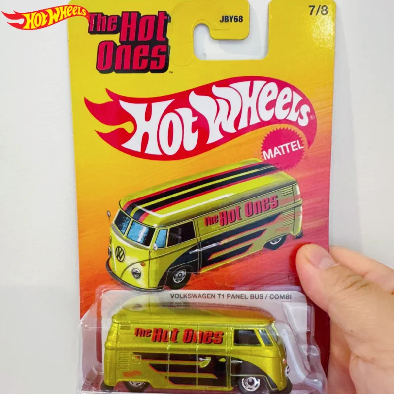 Фото Hot Wheels оригинальный ретро супер горячий Porsche 917 Volkswagen T1 Datsun Ford Gt модель автомобиля из сплава, литая под давлением игрушка, коллекционные модели Jby68 №1