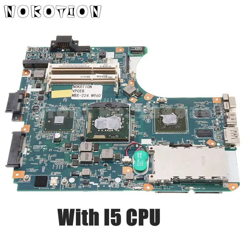 Материнская плата NOKOTION A1771574A MBX-224 M960 1P-009CJ01-8011 для ноутбука Sony серии VPCEB
