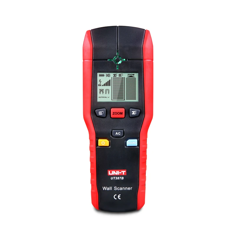 

UNI-T UT387B Multifunctional Handheld Wall Detector Metal Wood AC Cable Finder Industrial Metal Detectors