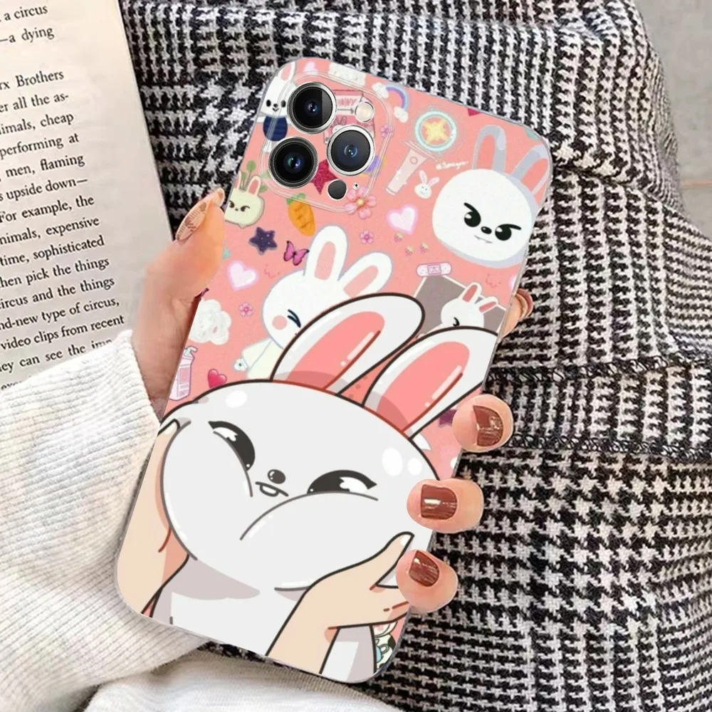 Cute S-Stray K-Kids Phone Case For IPhone 15 14 13 12 Mini 11 Pro XS Max X XR SE 6 7 8 Plus Soft Silicone Cover