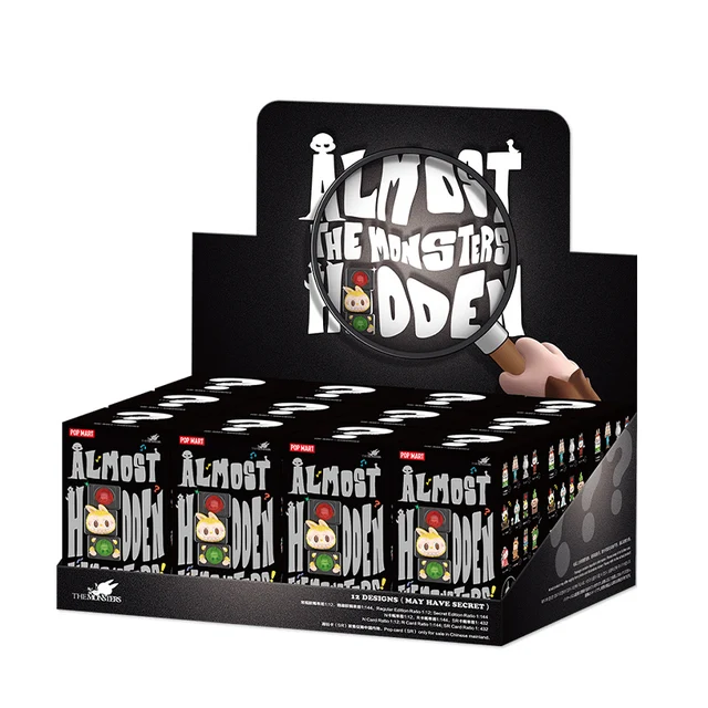 POP MART THE MONSTERS Almost Hidden Series Фигурки из ПВХ/АБС 7-10