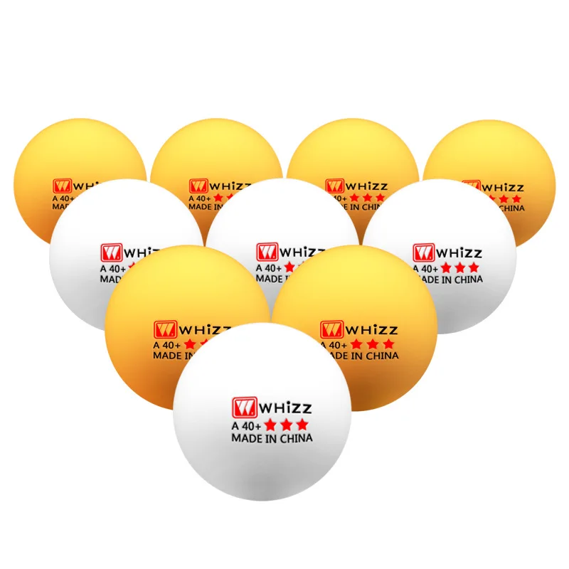 

WHIZZ Table Tennis Ball 3 Stars Competition Training Balls New Materials High Elasticity Quality 40 ABS Ping-Pong Balls -40