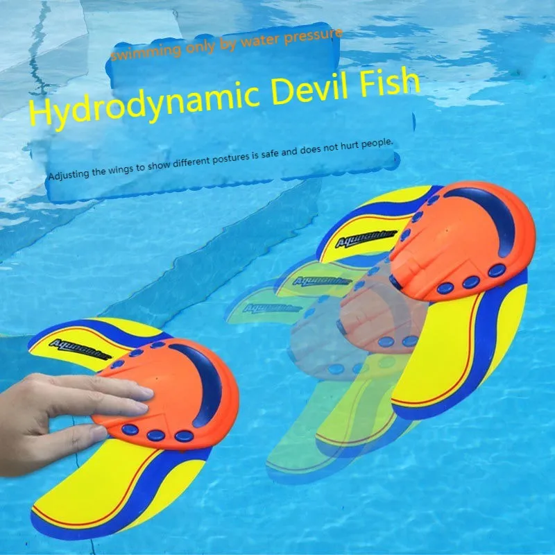 

Популярная Гидродинамическая детская игрушка для пляжа, бассейна, брызг воды, модель рыбы