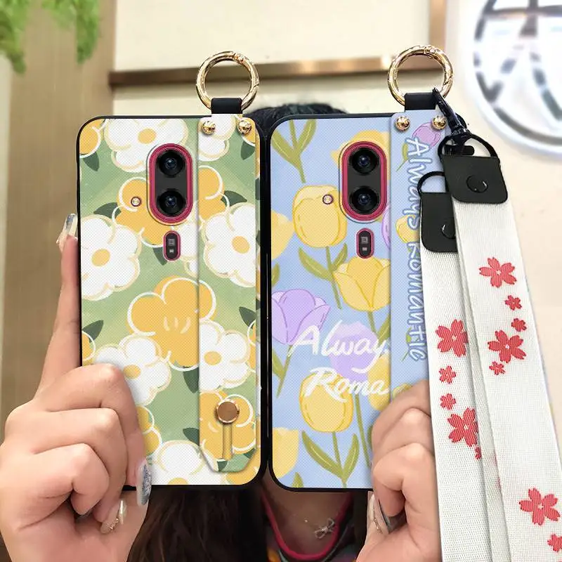 Пылезащитный чехол для телефона Fujitsu Arrows F-53E/Rakuraku ремешок с кольцом мягкий