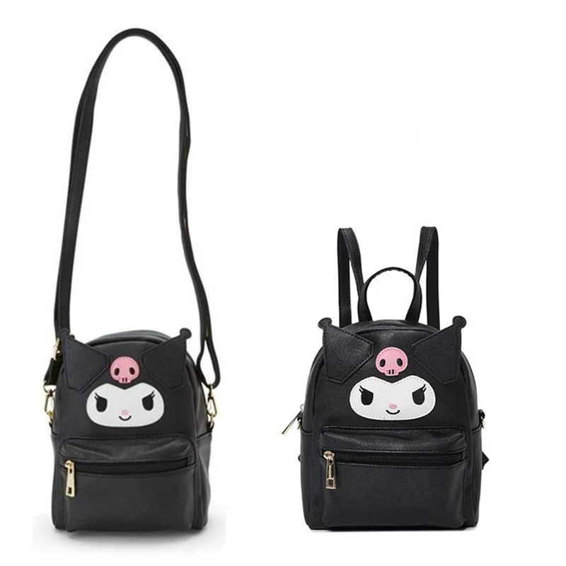 

Sanrios сумка мультфильм курмис маленький рюкзак милый черный мальчик девочка сумка-мессенджер через плечо милые сумки женские мини-кошелек с...