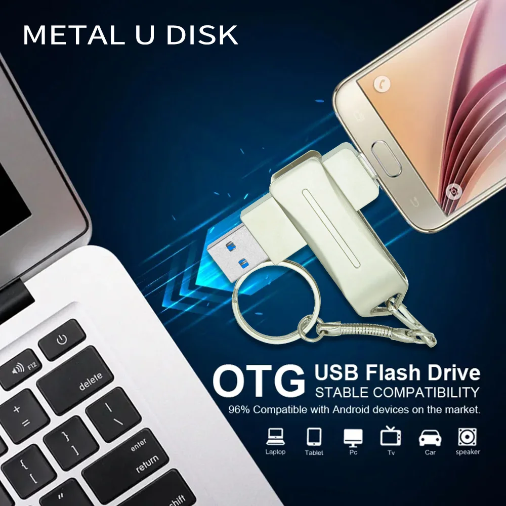 Рисунок 4 - Металлический флеш-накопитель OTG USB 3