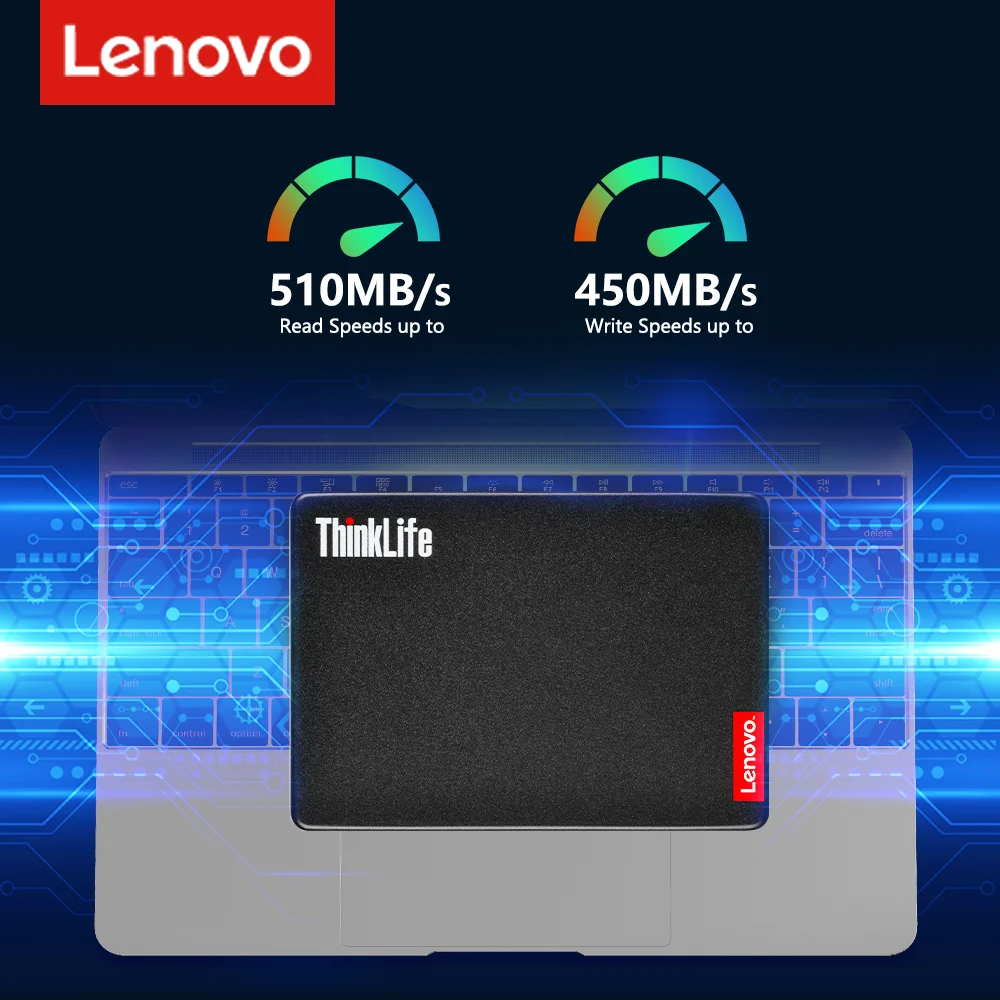 Lenovo SSD Drive 1TB 2TB 128GB 256GB 512GB 500GB 1 TB 2 TB HD SSD 2.5 Inch Hard Disk SATA 3 Solid State Drive for Laptop Desktop