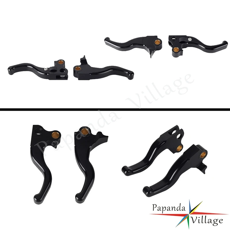 Рычаг сцепления тормоза левый и правый рычаги управления для Harley Dyna Super Wide Glide Fat Bob