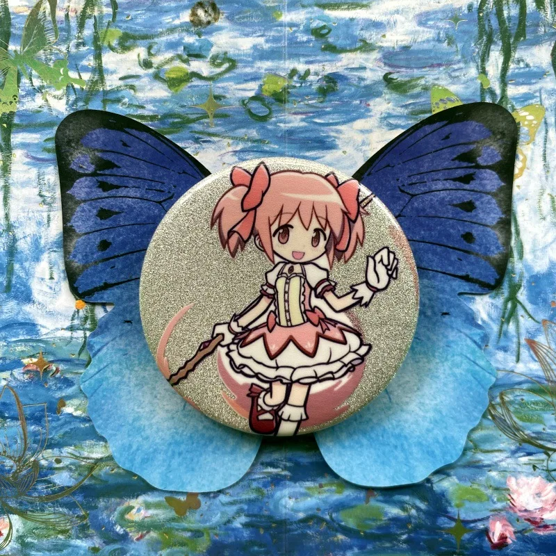 Аниме Puella Magi Madoka Magica заколки Милая 58 мм фигурка Homura Miki Sayaka Брошь Косплей искусственная обувь ювелирные аксессуары (art.: 3920c8346c052) - 3920c8346c052