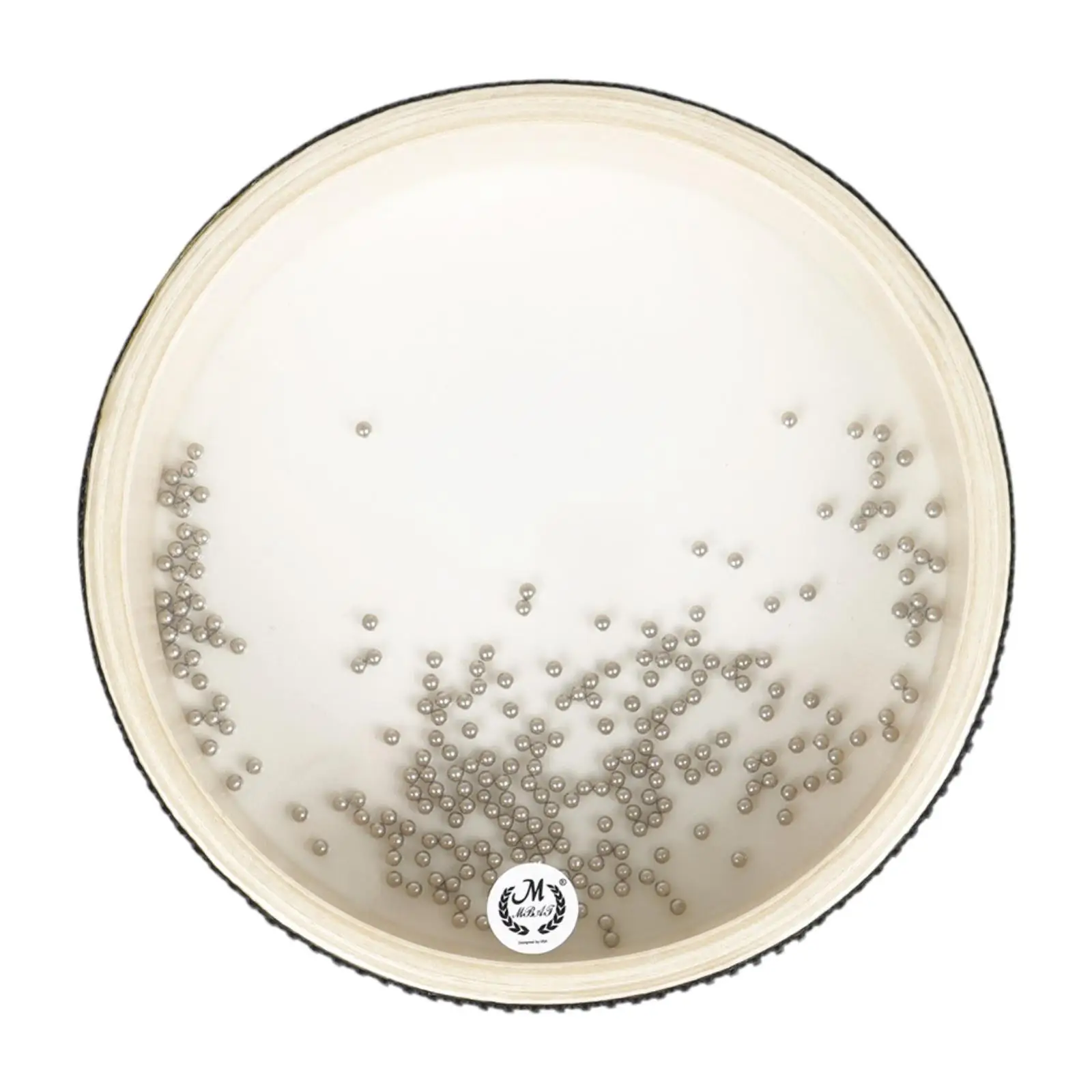 Морской барабан с волнистыми бусинами 6-дюймовый ударный из бисера для дома