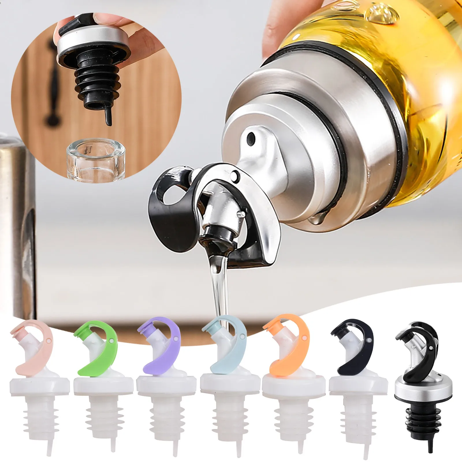 

Стеклянная бутылка-дозатор для оливкового масла