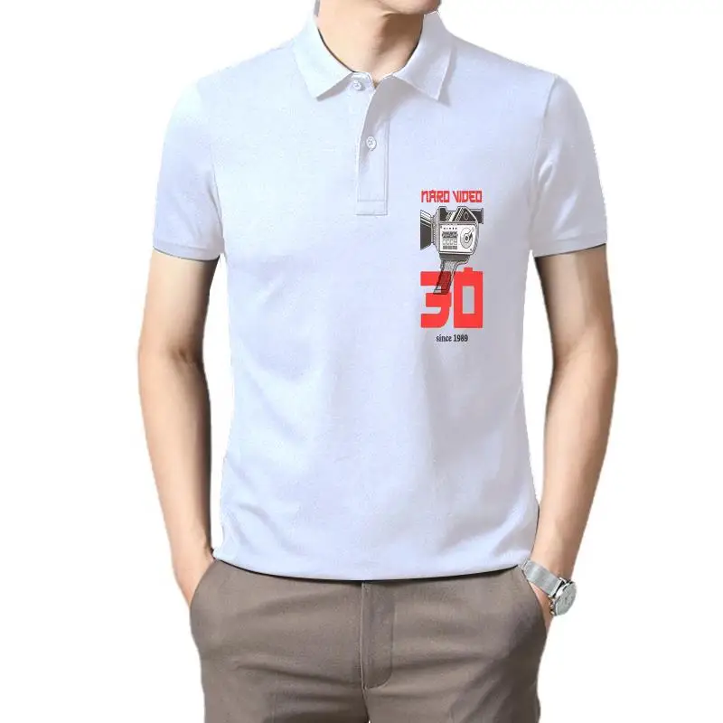 

Golf wear men Naro Video Since 1989 Camera Graphic Funny Cameraman White - Confortable polo t shirt for men