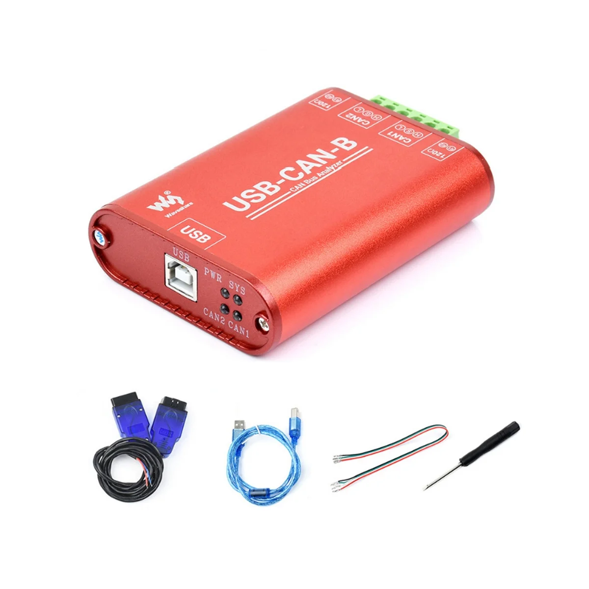 Waveshare Can Bus анализатор данных USB для Can-конвертера интерфейсная карта шины