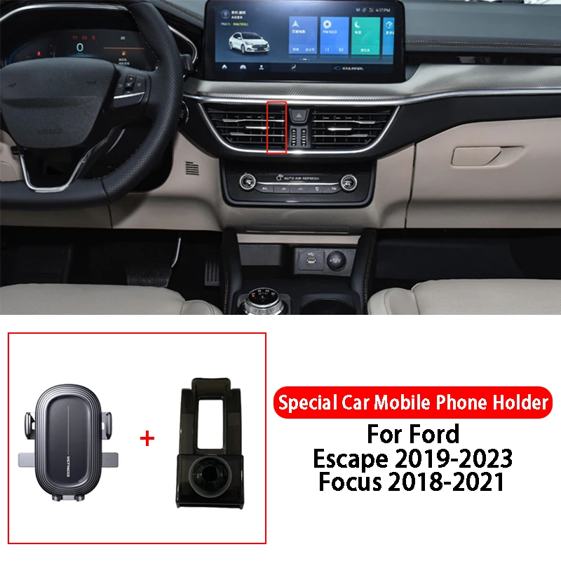 

Для Ford Focus Classic Edition Escape Mondeo Escort Edge ST PLUS автомобильный держатель для мобильного телефона приборная панель воздуховыпускное отверстие специальный кронштейн