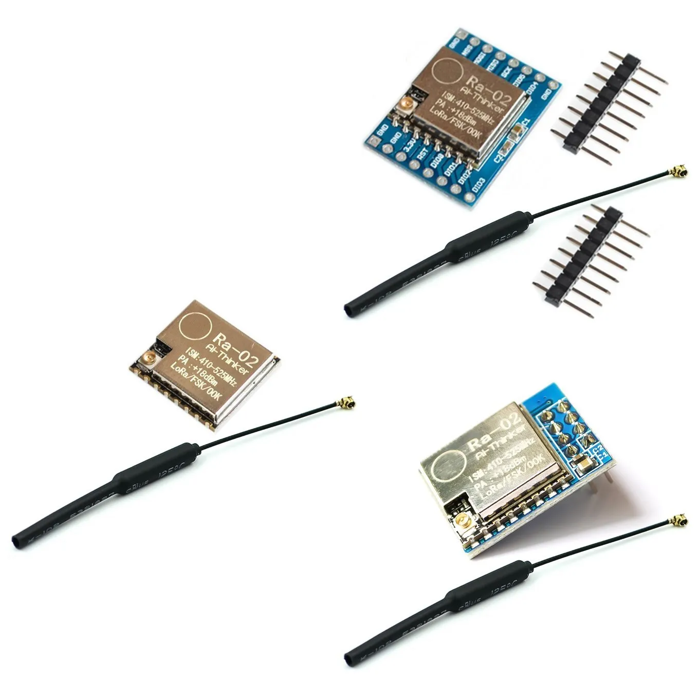 SX1278 Модуль LoRa 433M 10KM Ra-02 Беспроводной модуль Ai-Thinker с расширенным спектром передачи