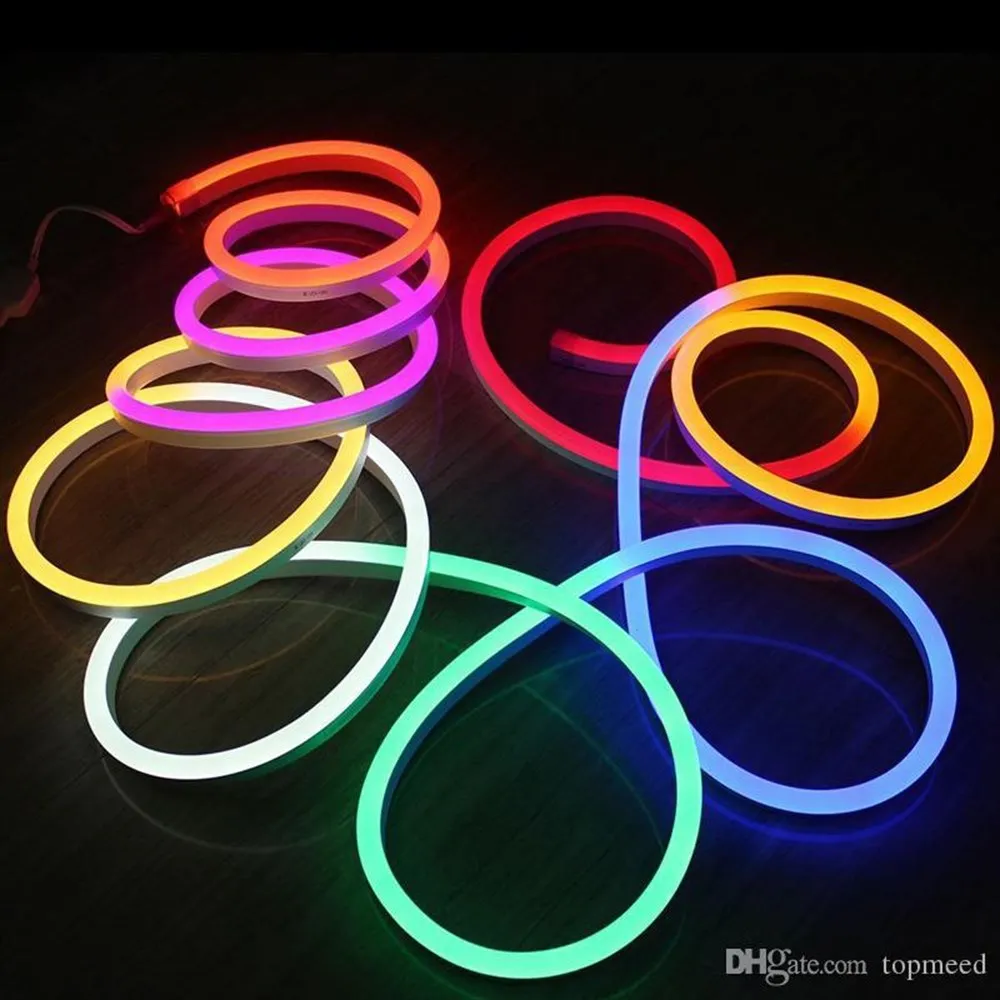 

Rgb неоновая трубка, светодиодное наружное освещение, 5 метров