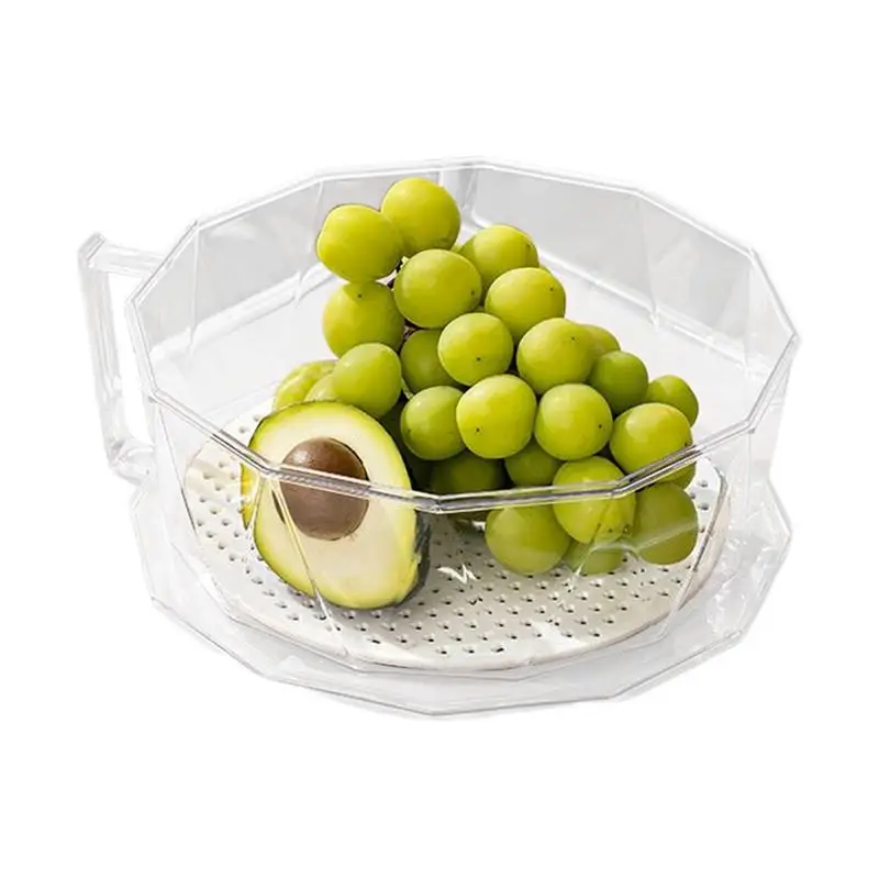 

Пищевая крышка прозрачная Штабелируемая Изолированная крышка с ручкой кухонный пылезащитный гаджет для приготовления еды Универсальный д...