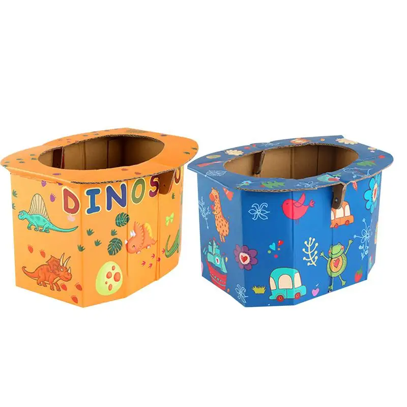 

Children Toilet Training Travel Potties Paper Potty Emergency Foldable Portable Child Toilet Accessories For Travel Camping