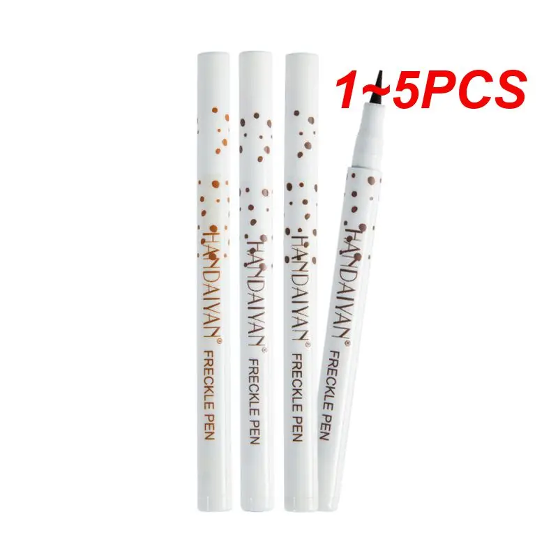 

1-5 шт., Водостойкая Подводка для глаз, с натуральными веснушками