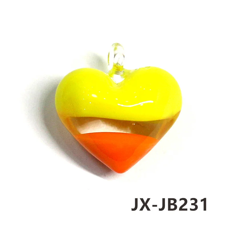 

2 шт. стеклянные прозрачные сердечки JSSMTLP