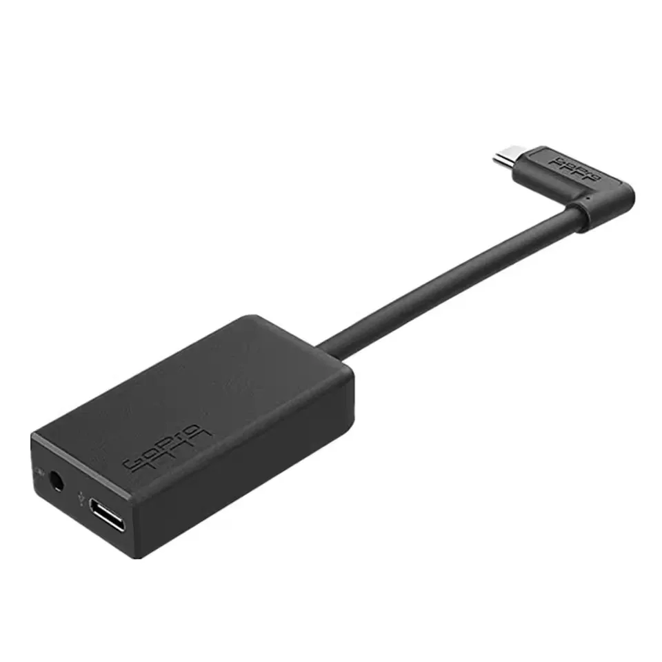 Новый для GoPro HERO13 HERO12 HERO11 HERO10 HERO9 HERO8 HERO7 HERO6 HERO5 Pro 3,5 мм микрофонный адаптер костюм аксессуар для микрофона (art.: 3920d3998bb7d) - 3920d3998bb7d