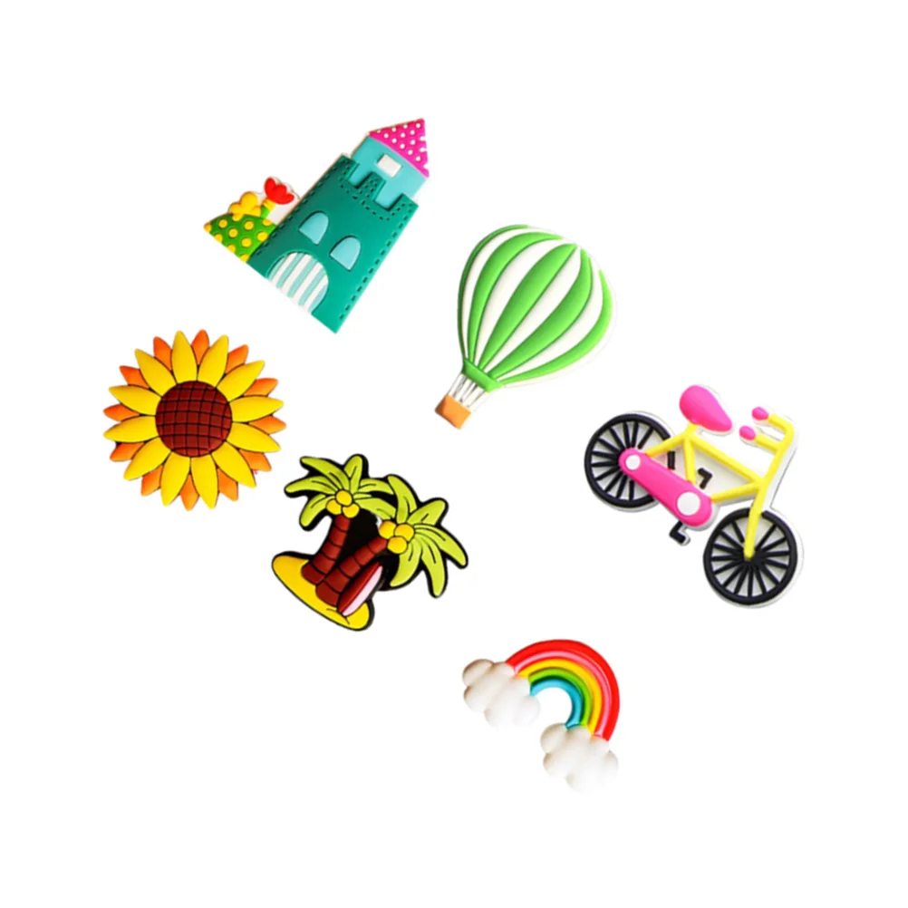 

6pcs Fridge Magnet Fridge Magnet for Kids Home Magnetic Sticker Fridge Magnets for Kids Magnetic Stickers for Fridge