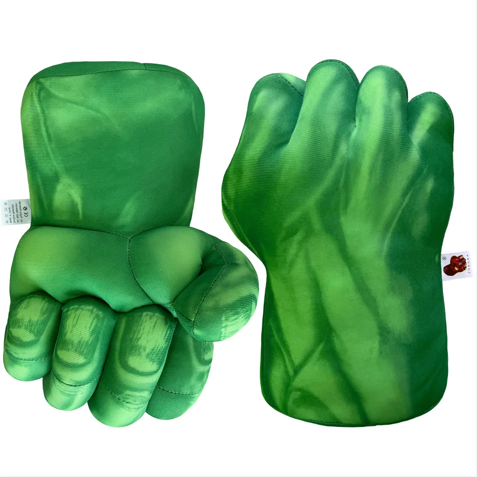

1 пара зеленых кулаков красных пауков перчатки Плюшевые игрушки зеленые боксерские гигантские набивной плюшевые перчатки игрушки Косплей Плюшевые вентиляционные игрушки для детей
