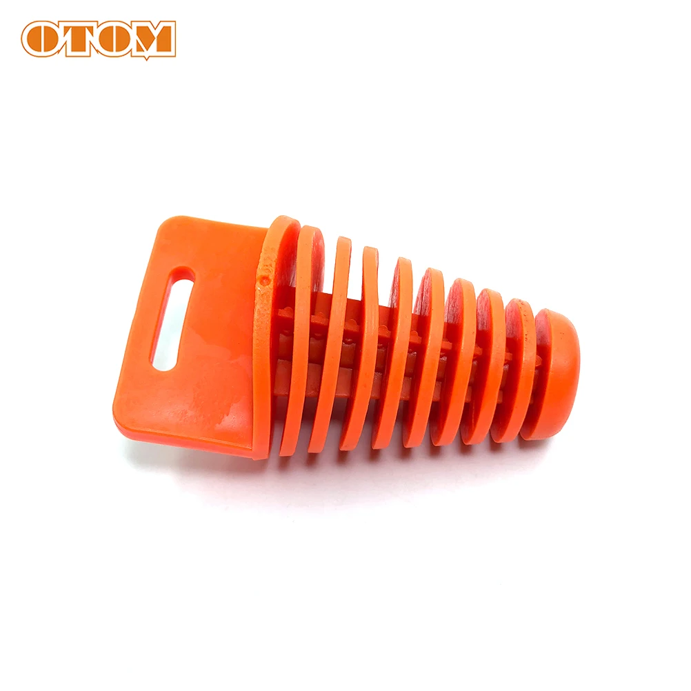 

OTOM мотоциклетная модель, большой размер, выхлопная труба, глушитель, протектор двигателя, резиновые заглушки для ATV UTV Motocross Universal