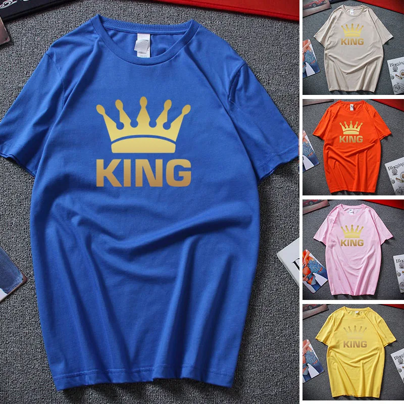 

2022 New Men's Cotton 100% T-shirts Male Summer Breathable Printed Short Sleeve Streetwear Fashion Oversized T-Shirt Casual Tops