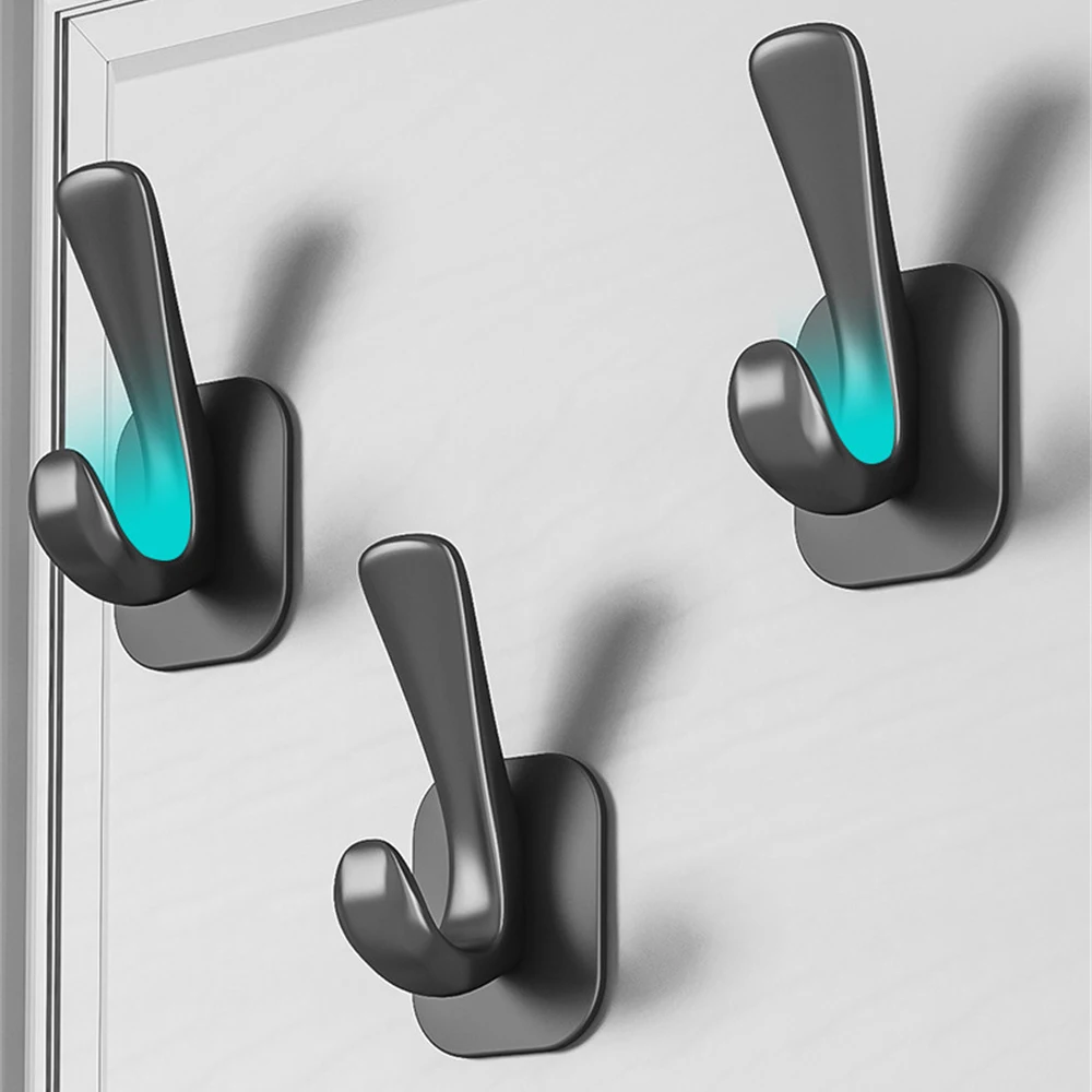 2 шт. дверная паста настенный несущий практичный держатель неперфорированный