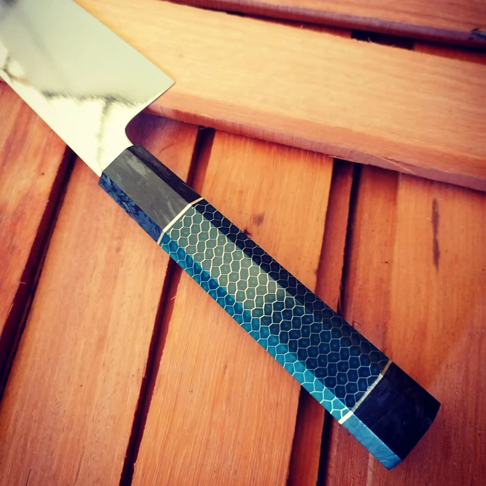 Кухонные ножи Gyutou VG10 стальной 9 5 дюйма острый Кливер сашими слайр суши филлейтинг