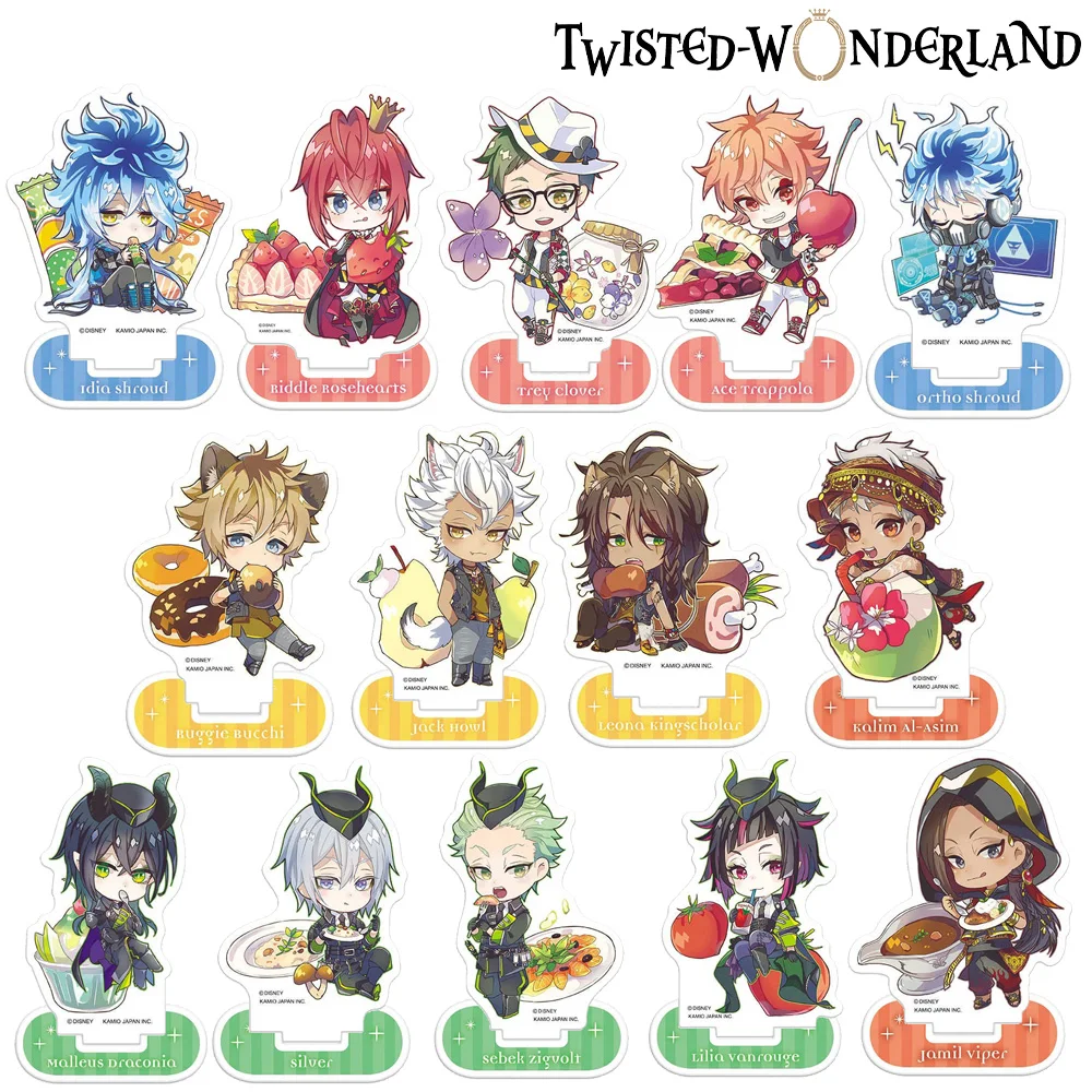 Фото Lucky Seven аниме периферийный магазин Twisted-Wonderland Cater Diamond Leona Kingscholar Jack Ruggie Bucchi акриловая подставка орнамент №1