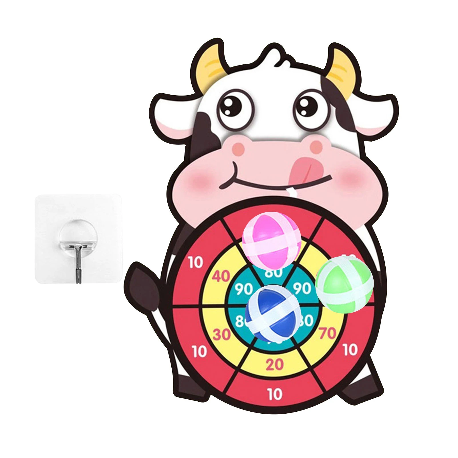 

Детская игрушка-Дротика в виде животного, с 3 липкими шариками