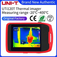 uni t uti120t pocket capacitive touch thermal imager image fusion high and low temperature tracking wifi