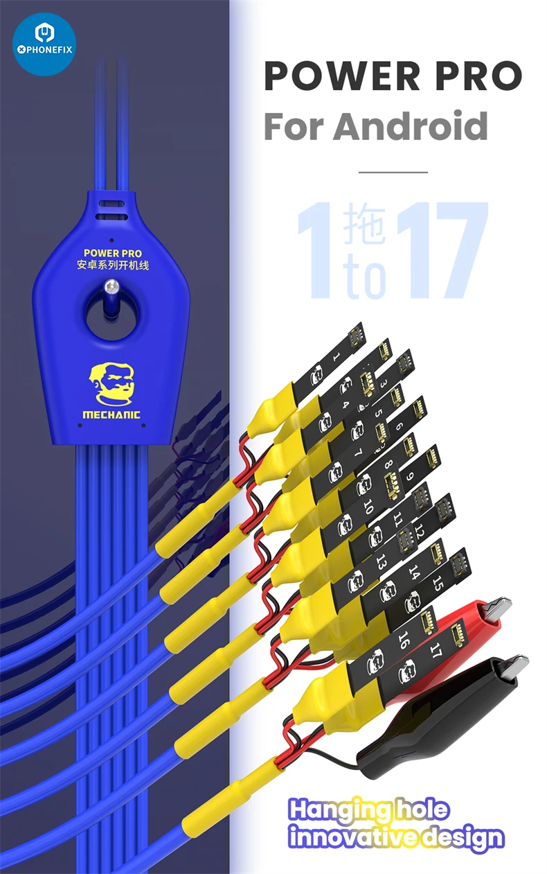 

Кабель для проверки тока телефона MECHANIC Power Pro Android, источник питания постоянного тока для ремонта материнской платы смартфона