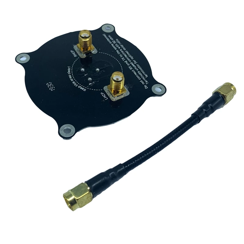 

Triple Feed Patch Antenna 5.8Ghz 9.4Dbi High Accuracy Directional Circularly Polarized Antenna For FPV