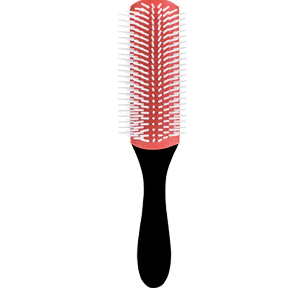 

Anti-static Styling Brush 9 Rows Hair Brush For Blow Drying & Styling Detangling Separating Shaping And Defining Curls Tool