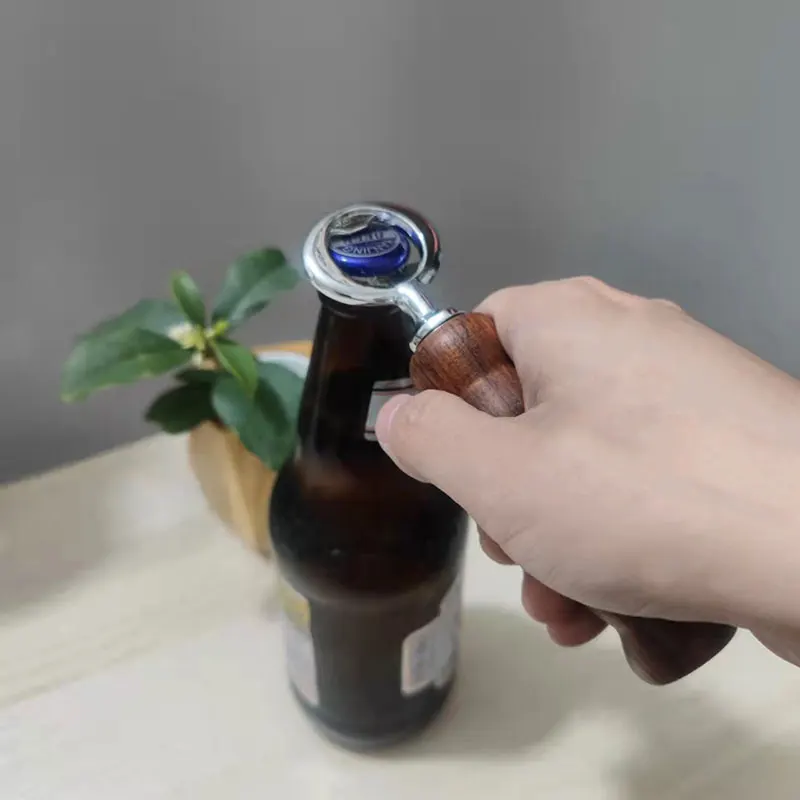 Деревянная открывалка для бутылок пивных аксессуары коридора пива товары дома |