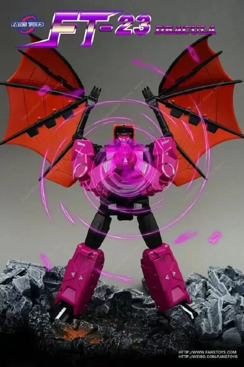Фото В наличии: Оригинальная коллекционная фигурка-трансформер FansToys FT-23 Mindwipe Dracula с коробкой. №4