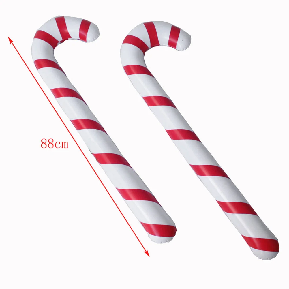 

Crutches Balloon Reusable Portable Creative Stripe Balloon Walking for Home