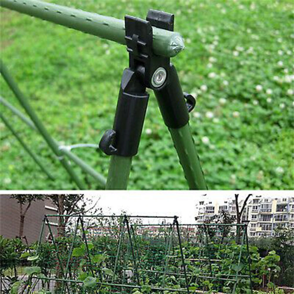

Bracket Plant Clip Support Vegetable 11/16/20mm Yard 12pcs Black Cage Climbing Connector Fixing Garden Durable