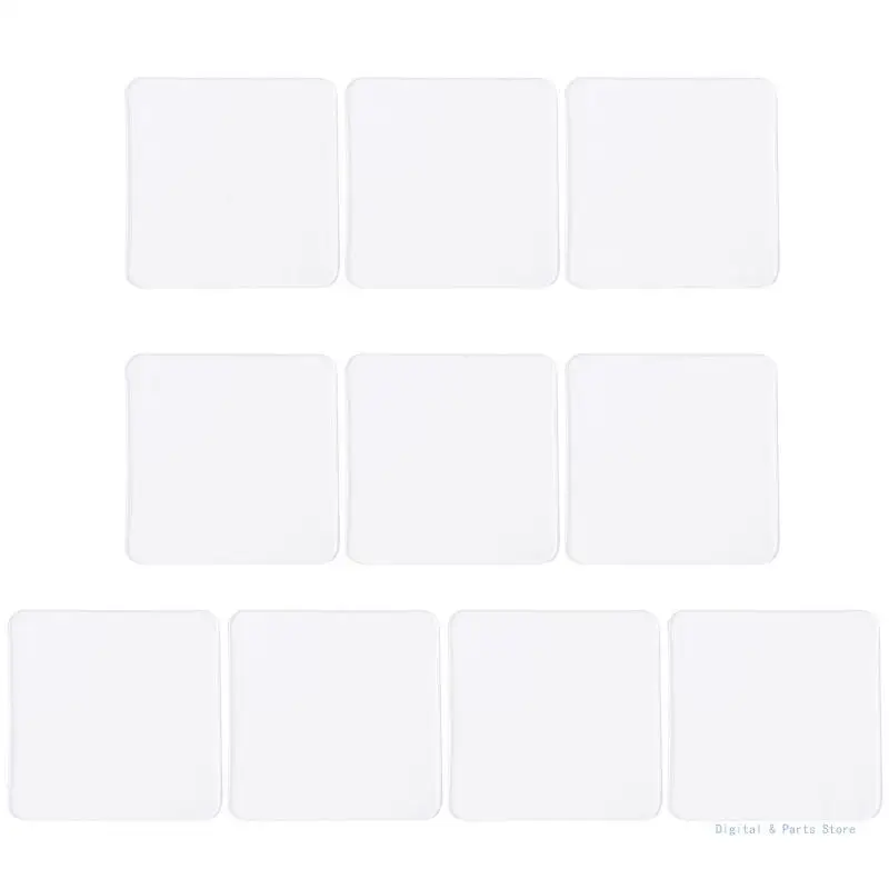 

M17F 10-Count No-Trace Stickers Double Sided Mounting Tape Strong Adhesive Heavy Duty