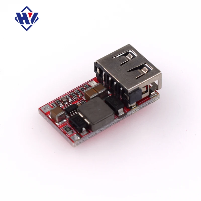 Эффективность 97.5% DC-DC buck модуль 6-24V12V24V до 5V3A автомобильное зарядное устройство USB |