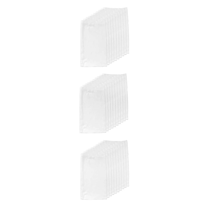 

30 Piece Pool Filter Basket Socks Excellent Savers White For Pool Filters, Baskets And Skimmers