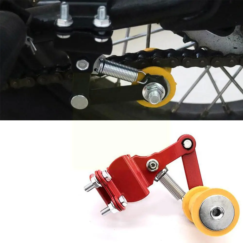 

Universal Motorcycle Modification Parts Chain Adjuster Chain Tensioner Adjustment -skid Roller Tensioner Automatic Chain D0j4